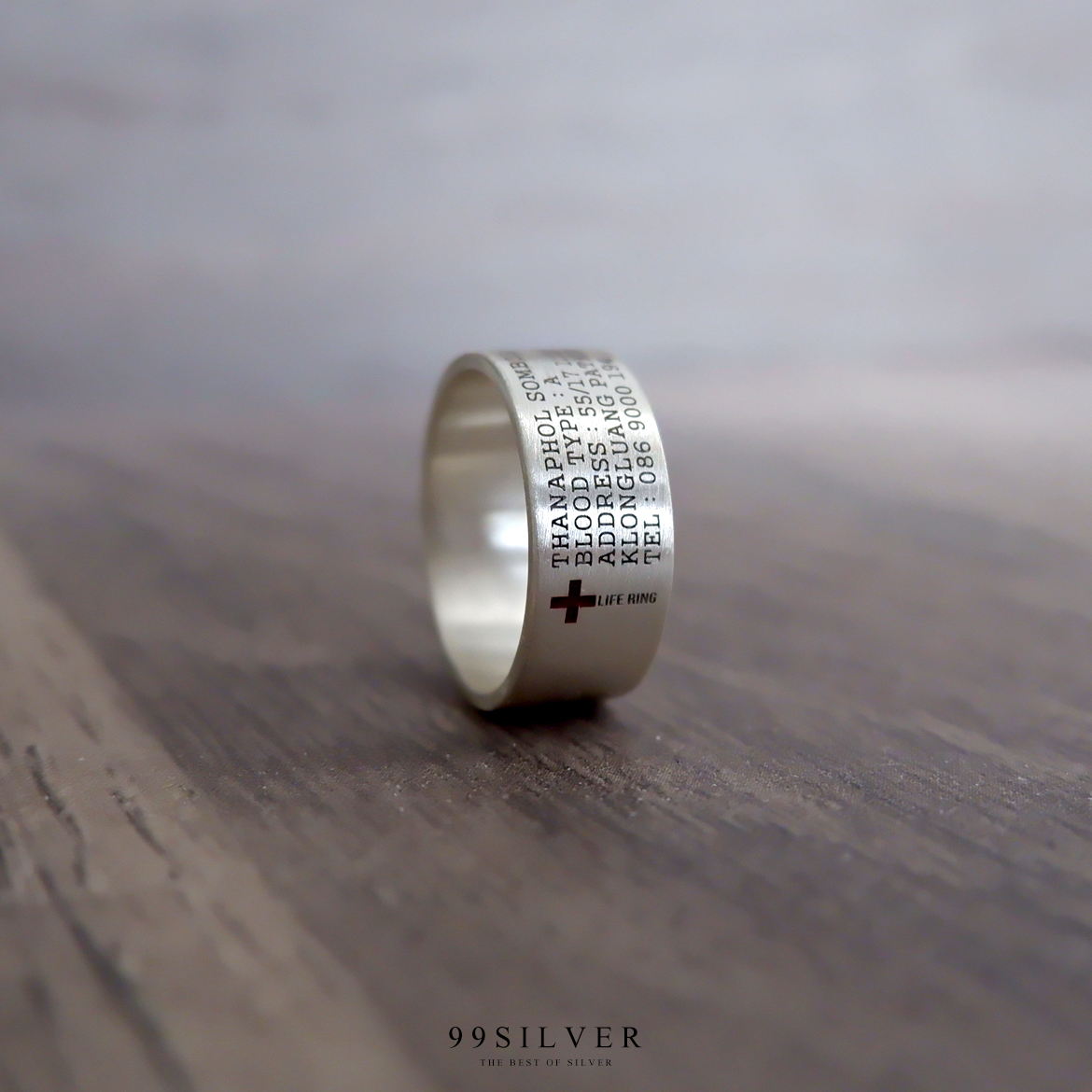 Life Ring แหวนช่วยชีวิตยามฉุกเฉิน มีข้อมูลสำคัญที่สามารถช่วยชีวิตคุณได้