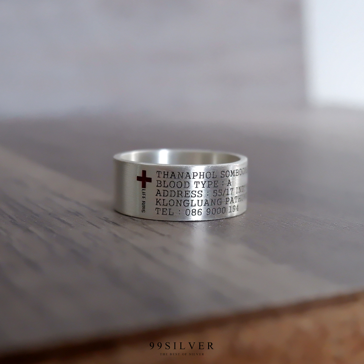 Life Ring แหวนช่วยชีวิตยามฉุกเฉิน มีข้อมูลสำคัญที่สามารถช่วยชีวิตคุณได้