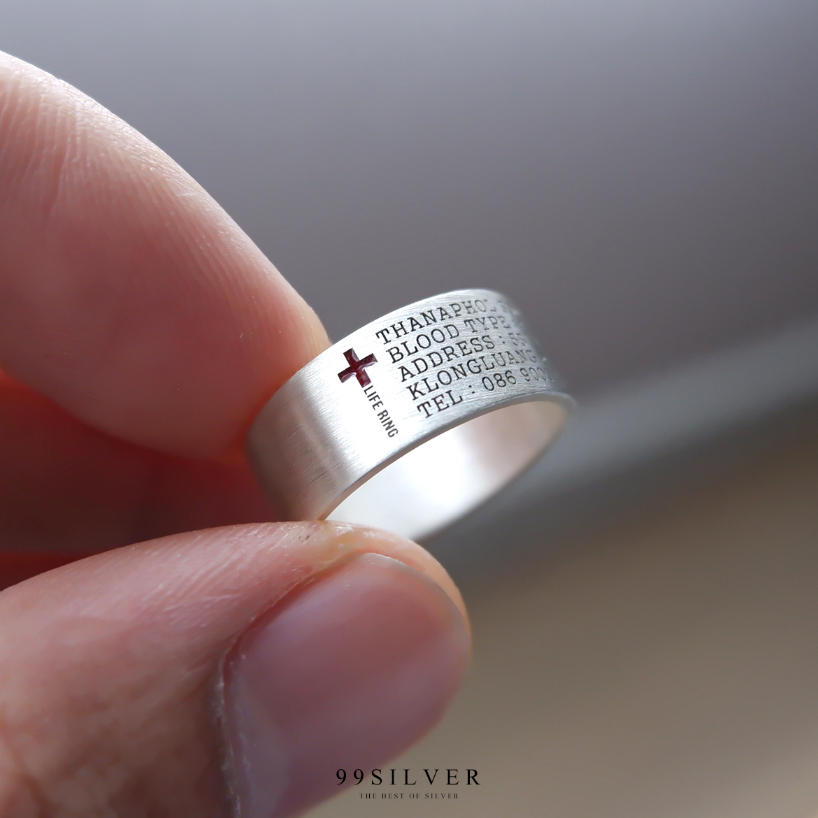 Life Ring แหวนช่วยชีวิตยามฉุกเฉิน มีข้อมูลสำคัญที่สามารถช่วยชีวิตคุณได้