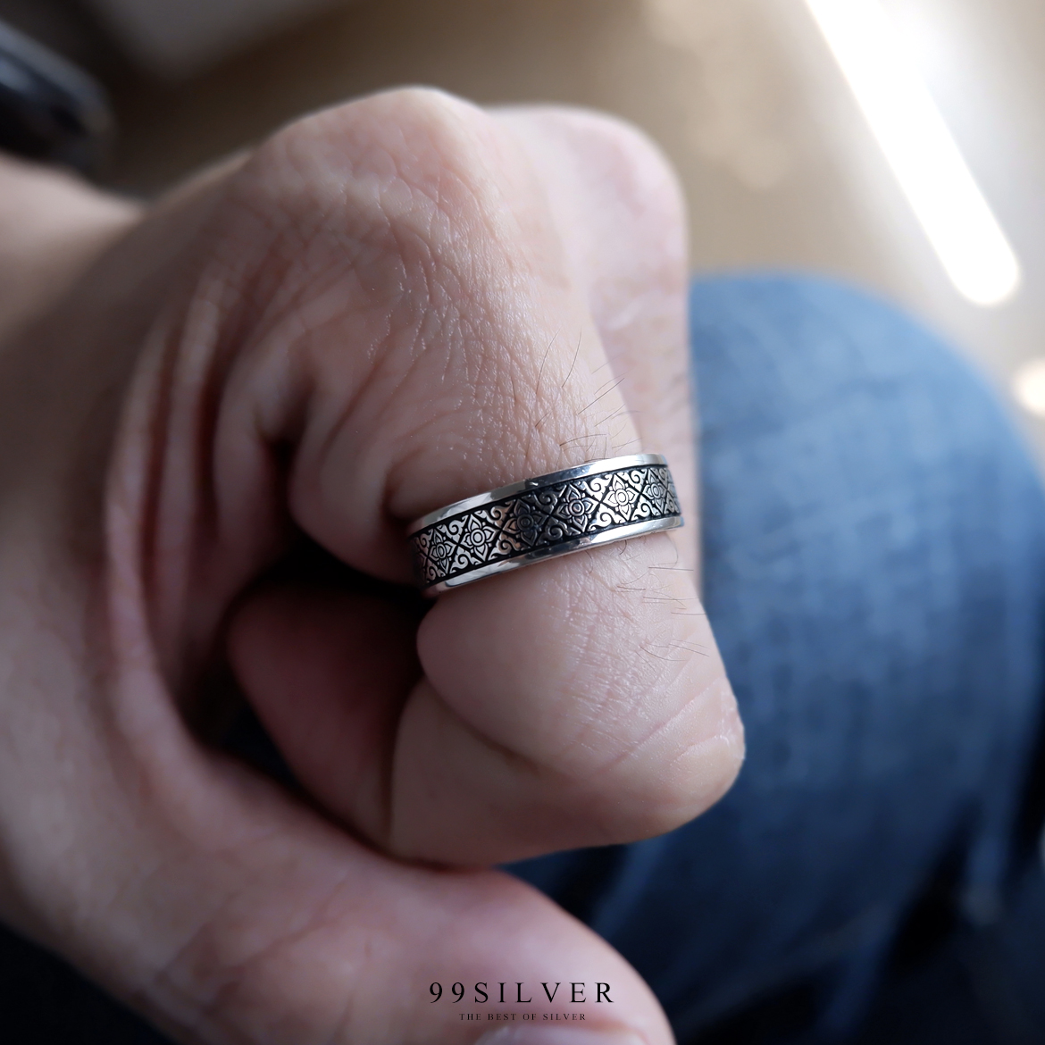 แหวนยันต์การะเวก สาลิกาลิ้นทอง ใช้ในทางเมตตามหานิยม และเพิ่มเสน่ห์