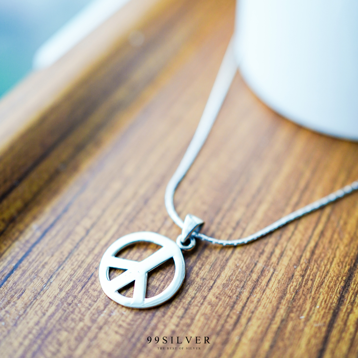 จี้สันติภาพ Peace สัญลักษณ์แห่งความสงบ สันติ และอิสระ