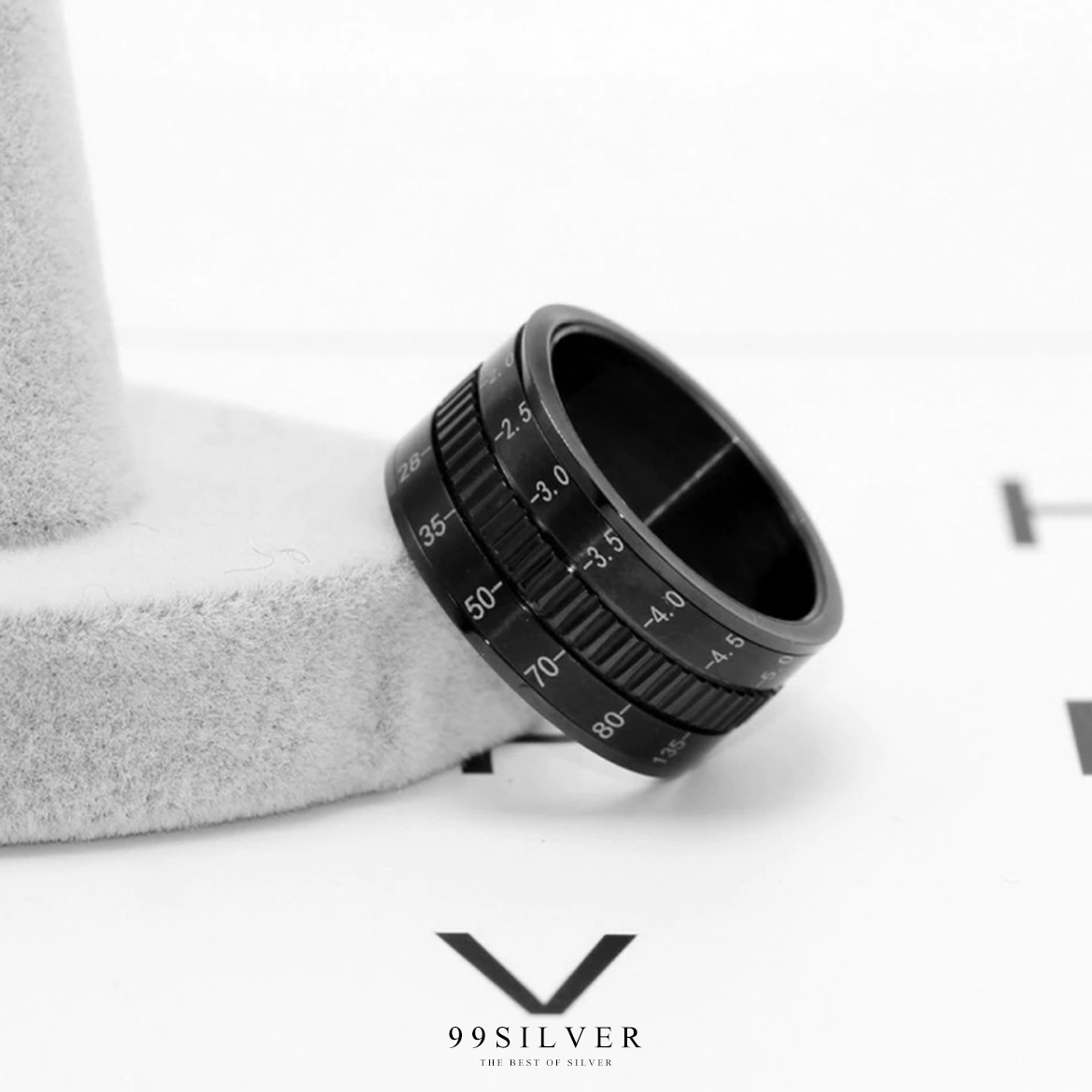 แหวนเลนส์กล้อง สามารถหมุนได้ 3 ชิ้น เหมือนกับการปรับ Focus จริง