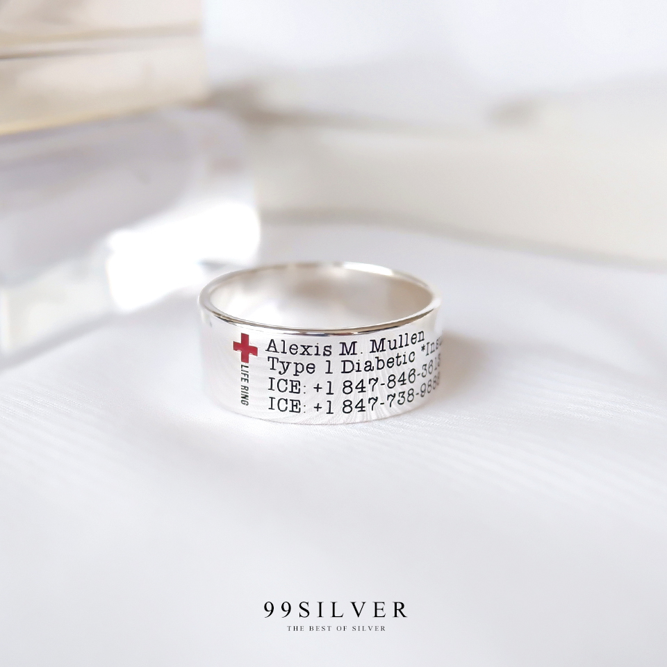 Life Ring แหวนช่วยชีวิตยามฉุกเฉิน มีข้อมูลสำคัญที่สามารถช่วยชีวิตคุณได้