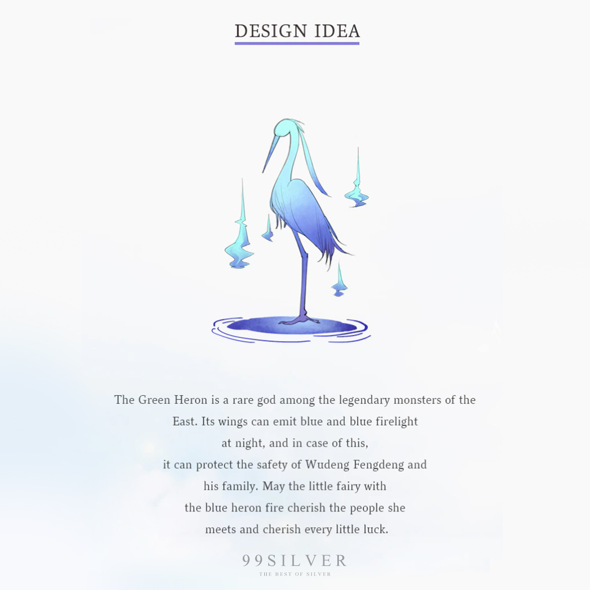 ต่างหูนกฟรามิงโก้ (Green Heron) สัตว์ในตำนานแห่งตะวันออก ประดับหิน Opal