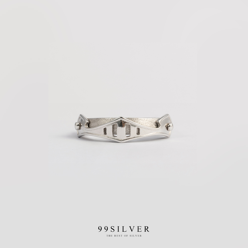 แหวนคู่รัก Knight and Princess อัศวินและเจ้าหญิง ประดับ Moon Stone แท้