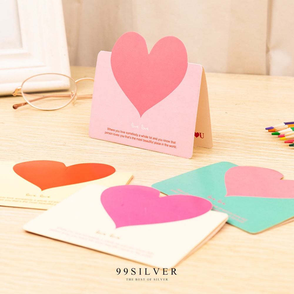 การ์ดข้อความ สำหรับแนบและเขียนข้อความหวานๆส่งไปเป็นของขวัญให้คนรัก