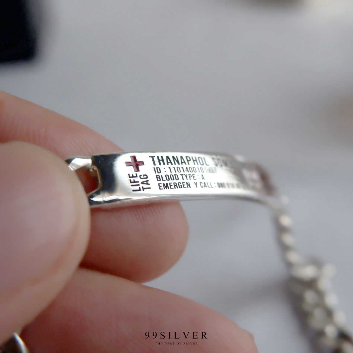 Life Tag สร้อยข้อมือช่วยชีวิตยามฉุกเฉิน มีข้อมูลสำคัญที่สามารถช่วยชีวิตคุณได้