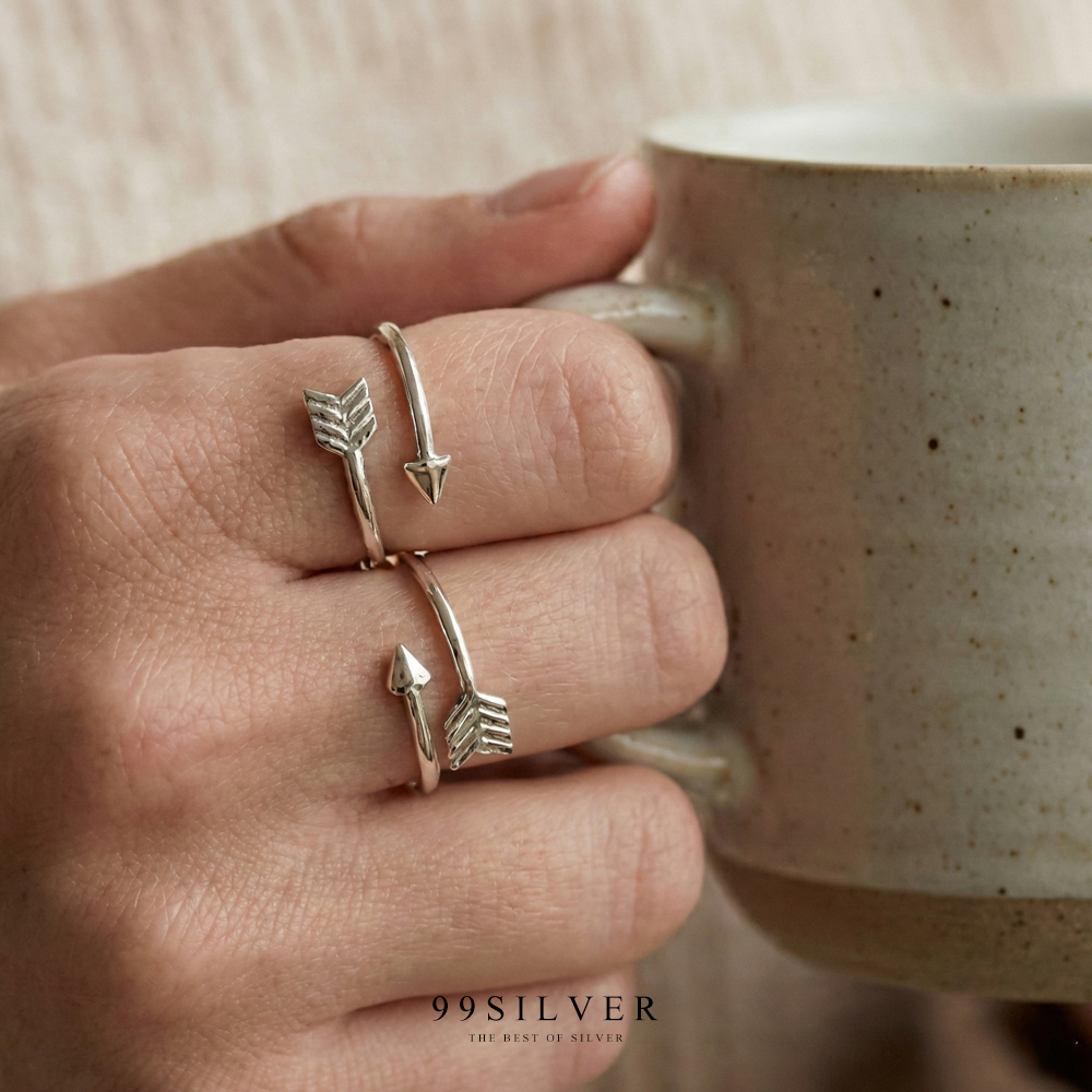 แหวนลูกศร Arrow Ring พันรอบนิ้ว ดีไซน์มินิมอลน่ารักๆ