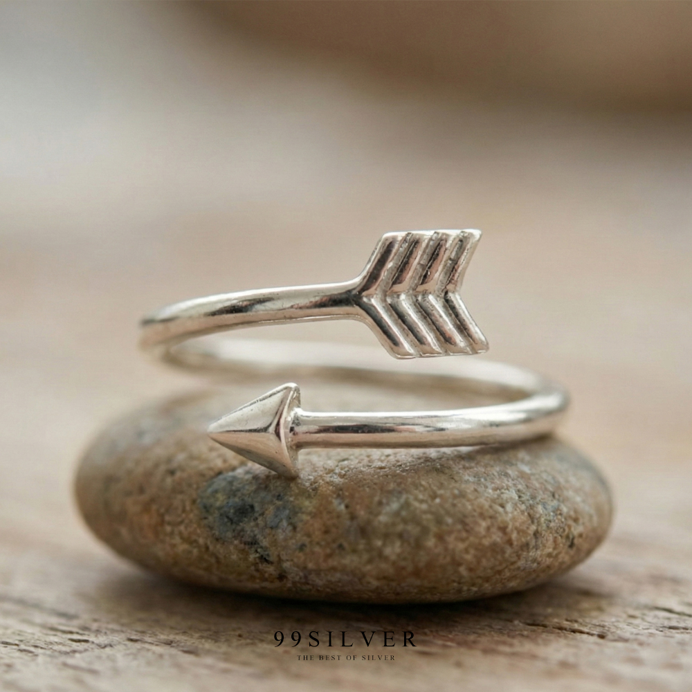 แหวนลูกศร Arrow Ring พันรอบนิ้ว ดีไซน์มินิมอลน่ารักๆ
