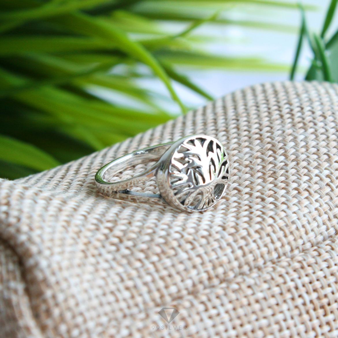 แหวนต้นไม้โอ๊คอายุยืนยาว The oak a tree of life (สุขภาพ ความรัก)