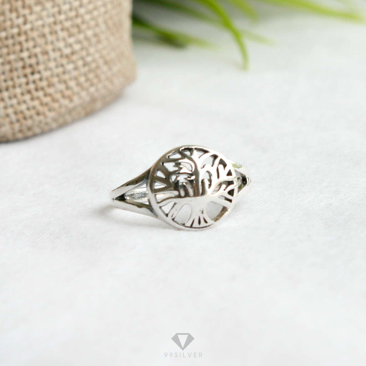 แหวนต้นไม้โอ๊คอายุยืนยาว The oak a tree of life (สุขภาพ ความรัก)