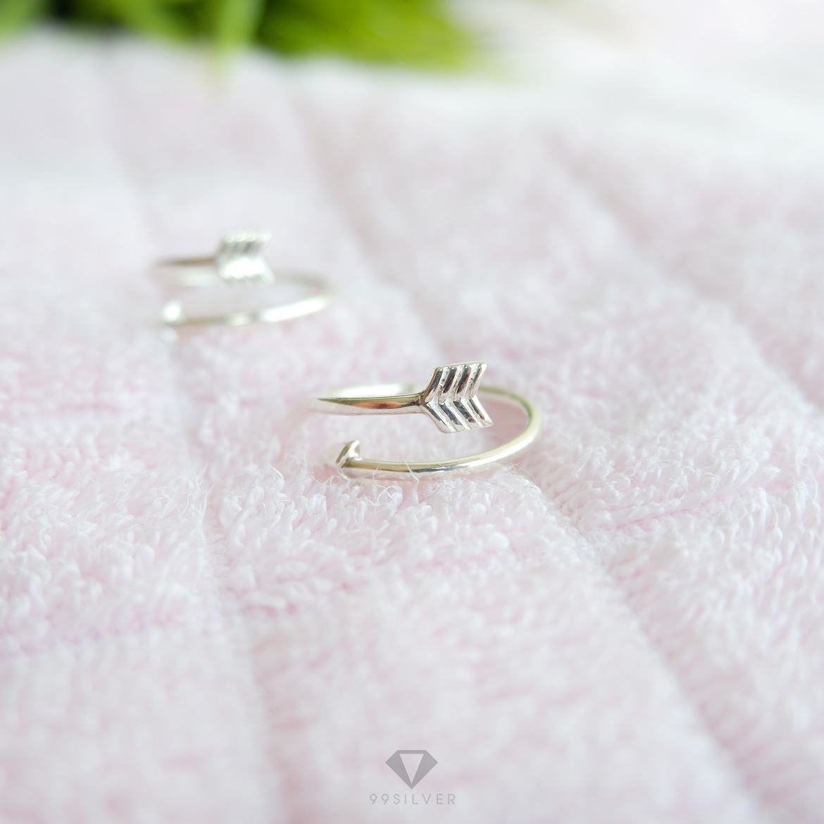 แหวนลูกศร Arrow Ring พันรอบนิ้ว ดีไซน์มินิมอลน่ารักๆ