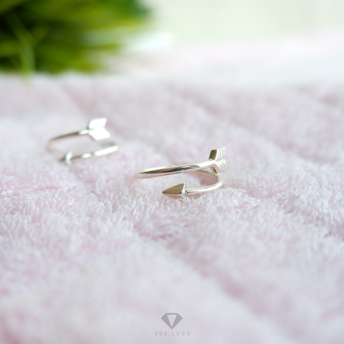 แหวนลูกศร Arrow Ring พันรอบนิ้ว ดีไซน์มินิมอลน่ารักๆ