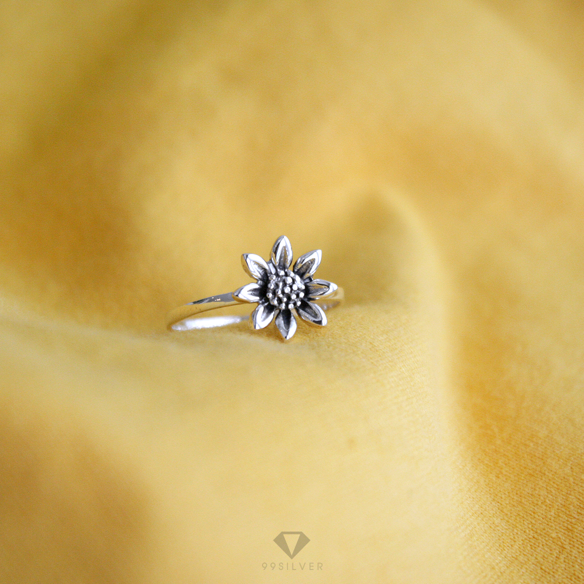 แหวนทานตะวัน Himawari ring (ความรัก ความซื้อสัตย์)